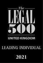Legal 500 Leading Individual 2021